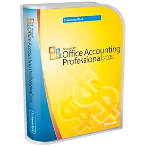 Microsoft Office Accounting Professional 2008 - 3 User License by Microsoft