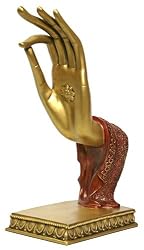 Buddha Hand - Mudra Teaching Pose, left side