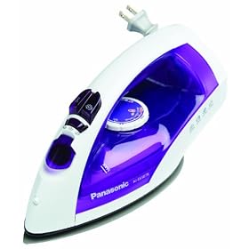 Panasonic NIE650TR U-Shape Steam Iron (White / Violet)
