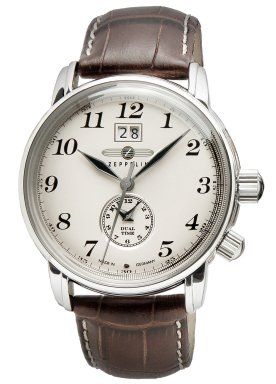 Graf Zeppelin Dual Time, Big Date Watch 7644-5