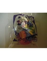 Toy: McDonalds 2012 Zoobles! Spring to Life #3 Lulu Pink/Yellow/Purple - McDonald's