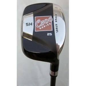 Mens RH Golf Club Hybrid 5H Graphite Shaft 25* Loft Replace Hard to Hit Long Irons