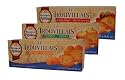 Pure butter biscuits with apricots, mixed berries and Apples 3x125g (3x4.4oz)