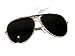Sports : Neo Pilotenbrille Jackass + Gold mit Brillen Beutel
