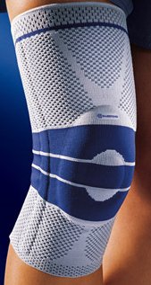 Bauerfeind GenuTrain Knee Support - Titanium - Size 6