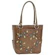 Hippie Chic American West Leather Zip Top Tote