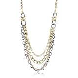 Kenneth Cole New York Multi-Chain Tri-Tone Nec