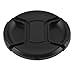 uxcell Univeral 82mm Dia Center Pinch Front Lens Cap for DSLR Camera