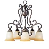 Aberdeen 5-Light Chandelier - Oil Rubbed Bronze