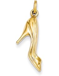 14k High Heel Shoe Charm