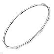 Bracelet With Genuine Clean Diamonds Made of 14K White Gold. Total item weight 8.7g Length 7in