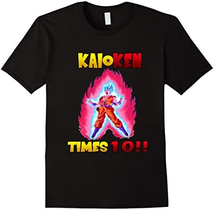 Men's Amazing Dragon Super Saiyan Blue T Shirt XL Black