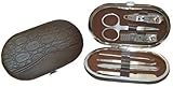 New Stainless Oval Steel Mini Manicure Set By The Lighthouse