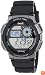 Casio Men's AE1000W-1BVCF Silver-Tone and Black Digital Sport Watch