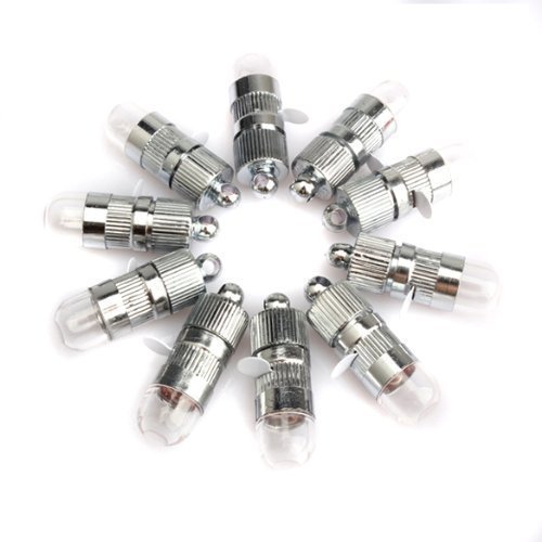 24x White LED Party Lights For Paper Lanterns Balloons Floral Decoration light (WHITE, 1)