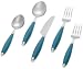 Fiesta Peacock 5-Piece Flatware Set, Service for 1