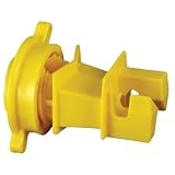 Zareba Electric Fence Yellow Rod Post Insulator - 25 Pack #YRP25N by Zareba