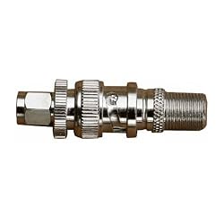SMA-male to F-female Adapter (Model SMA-2F)
