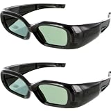 2er SET: 3D Shutterbrille f�r Samsung 3D Infrarot TV schwarz zB UE40C8790, UE46C8790, UE40C7700, PS63C7790, UE46C7700, PS50C7790, LE40C750, LE46C750, UE65C8790, PS50C6970, PS50C687, UE40C9090, UE55C9090, UE46C9090, UE55C7700, UE55C8790 Premium Brille auch f�r Brillentr�ger