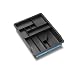 Madesmart 3 by 15 by 11-1/2-Inch Junk Drawer Organizer, Granite