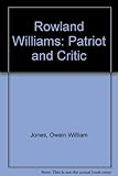 Rowland Williams : patriot and critic