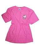 Personalised Embroidered Pink Children's T-Shirt HELLO KITTY 5/6Y