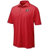 Nike Georgia Bulldogs Red Classic Dri-FIT Polo
