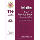11 maths practice book with assessment tests age 8 9 for the cem test