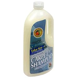 Earth Friendly Products Carpet Shampoo, Concentrated with Bergamot & Sage, 40 Ounces (Pack of 8)