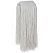 Zephyr Blendup 4-Ply Blended Natural and Synthetic Fibers Cut End Wet Mop Head with Wide Band (Pack of 12)