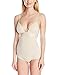 Flexees Women's Maidenform Shapewear Endlessly Smooth Plunge Bodybriefer, Latte Lift, 36C