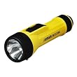 2 D Industrial Flashlight, Yellow/Black