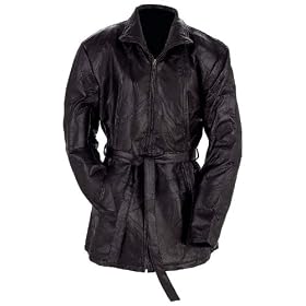 Giovanni Navarre Italian Stone Design Ladies’ Genuine Leather Jacket