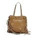 100% Real Genuine Leather Women Fashion Tote Shoulder Bag Hobo Purses Handbag Beige