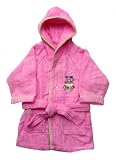 Bright Bots Bath Robe Pink - Medium - upto 24m - 92cms