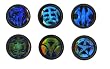 Bakugan Cupcake Rings - 12ct