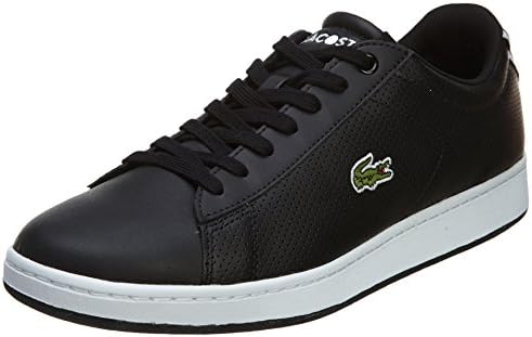 Lacoste Men's Carnaby Evo NTE Black/Blue Sneaker 7.5 M
