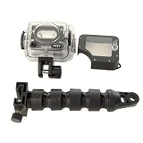 Snap Sights External Remote Slave Flash Set with Waterproof Housing, 175' Depth Rated