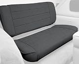 Smittybilt 41415 Denim Black Fold and Tumble Rear Seat