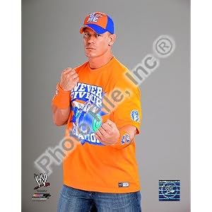 John Cena Orange Shirt WWE 8x10 Photo