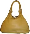 Women's Cole Haan Purse Handbag Sm Triangle Tote Village II Dark Sunshine (Yellow)