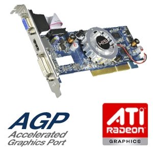 HIS Radeon HD 4350 512 MB 64bit DDR3 HDMI DL-DVI HDCP AGP 8X/4X Video Card Retail RoHS H435F512HA