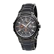 Orient Men's CEZ05003B Power Reserve Semi-Skeleton Black Automatic Watch
