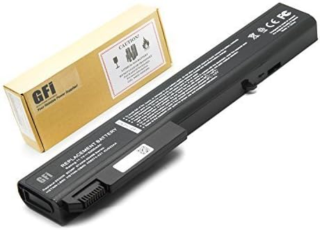 GFI® High Performance Laptop Battery for HP EliteBook 8730W 8730P 8530P 8530W 8540 ProBook 6545B Fit P/N 501114-001 HSTNN-LB60- 5200mAh - 12 Months Warranty