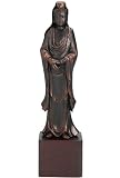 Best Simple Gift Ideas Her Lady Girl Woman 2011 - 12" Standing Quan Kwan Yin Statue on Block Pedestal