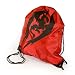 All Products : Apocalypse Series 'Legend Bag' (Drawstring tog bag / Back Sack / School bag / Gym Bag / backpack ) - The Guardian (Red)