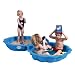 Paradiso Toys 703 - Sand-/Wassermuschel blau 2-tlg., ca. 101 x 87 x 19,5 cm