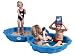 Paradiso Toys 703 - Sand-/Wassermuschel blau 2-tlg., ca. 101 x 87 x 19,5 cm