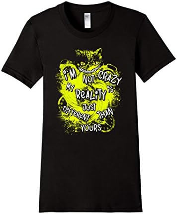 Women's Cheshire Cat Shirt T Disney Alice Wonderland New Pot Japan Small Black