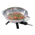 Presto Stainless Steel Electric Wok
